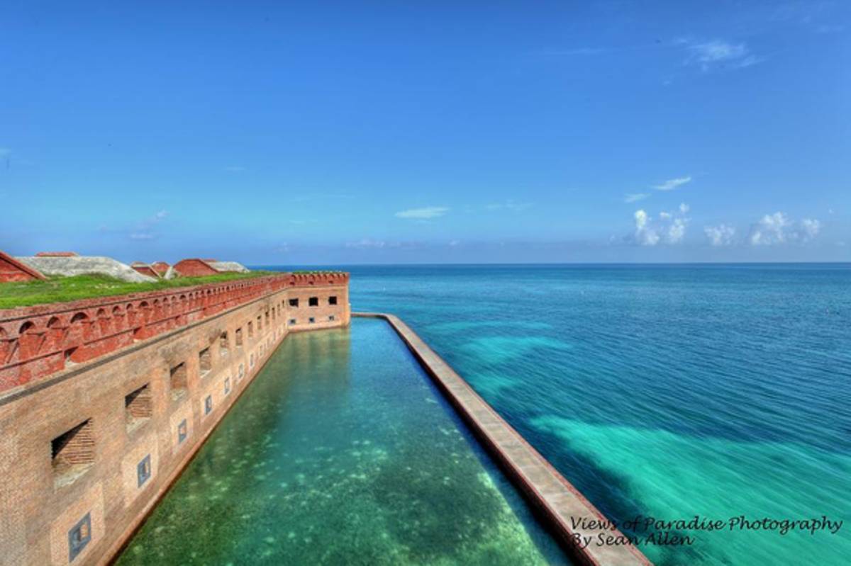 Fort Jefferson - Poster | Canvas Wall Art Print