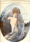 France La Vie Parisienne Magazine Plate - Poster | Canvas Wall Art Print