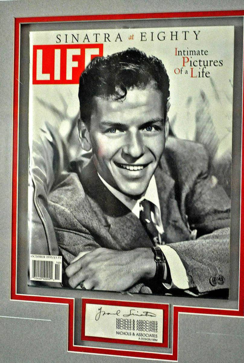 Frank Sinatra Life Cover - Poster | Canvas Wall Art Print