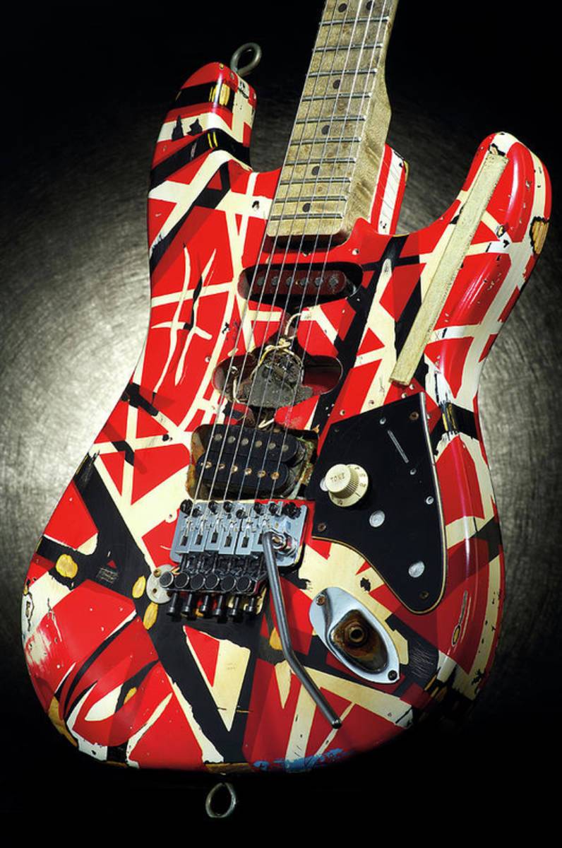 Frankenstrat Studio Shoot - Poster | Canvas Wall Art Print