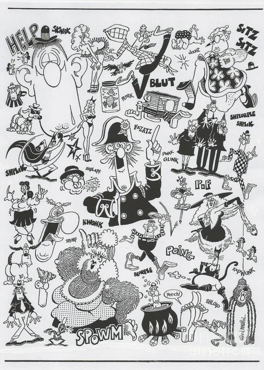 Funny Sounds - Poster | Canvas Wall Art Print