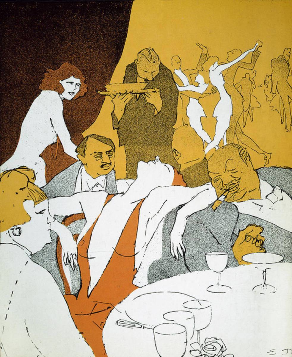Germany, 1920S: Cartoon - Poster | Canvas Wall Art Print