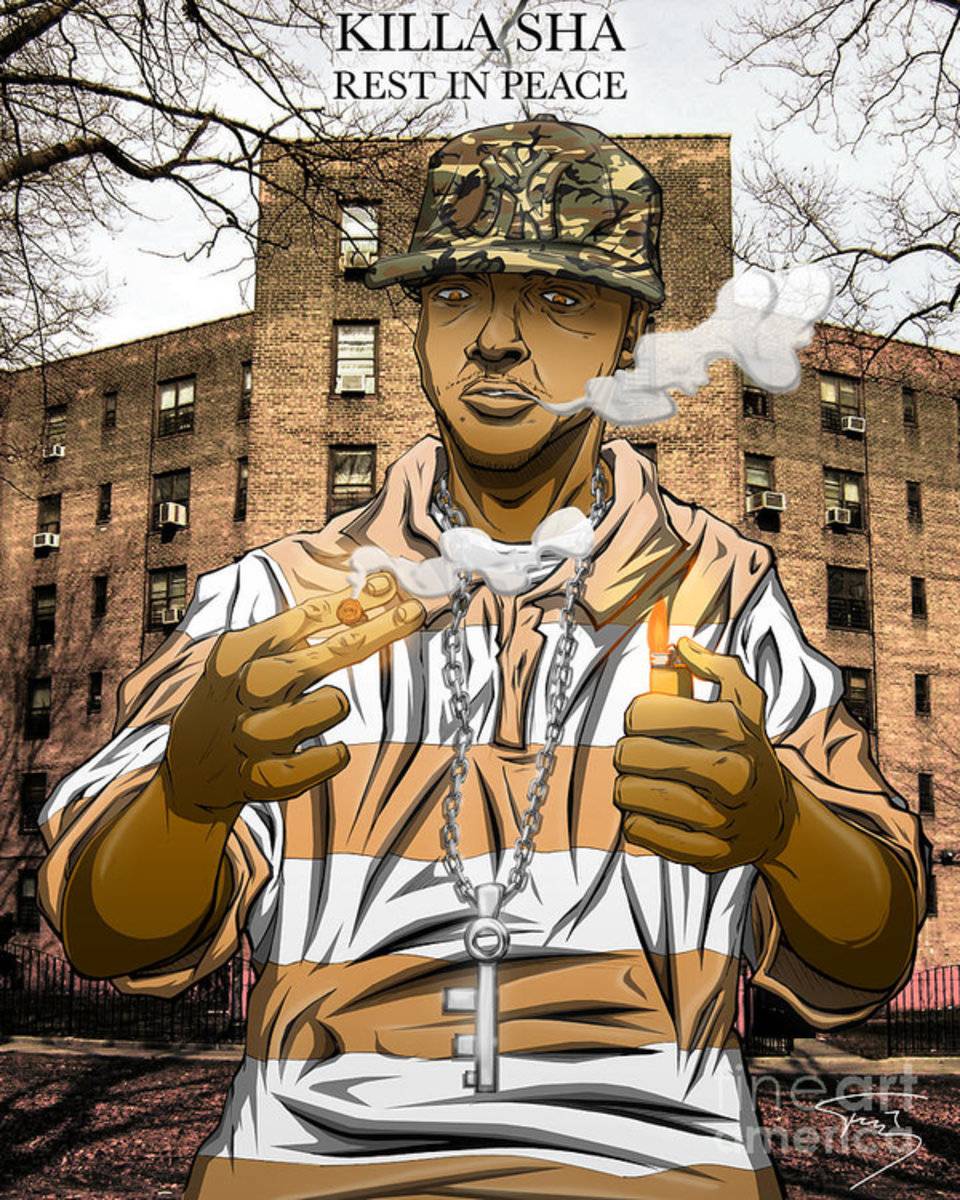 God Walk On Water - Rapper - Poster | Canvas Wall Art Print