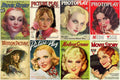 Golden Age Of Movies Magazine Covers - Poster | Canvas Wall Art Print
