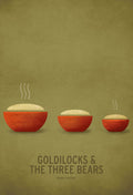 Goldilocks And The Three Bears - Poster | Canvas Wall Art Print