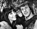 Good Times, Cher, Sonny Bono, On Set - Poster | Canvas Wall Art Print