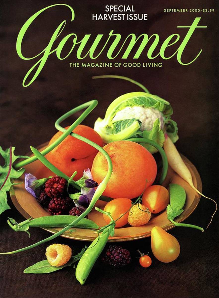 Gourmet Cover Featuring A Variety Of Fruit - Poster | Canvas Wall Art Print