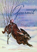 Gourmet Cover Of A Rabbit On Snow - Poster | Canvas Wall Art Print