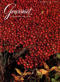 Gourmet Magazine Cover Featuring Cranberries - Poster | Canvas Wall Art Print