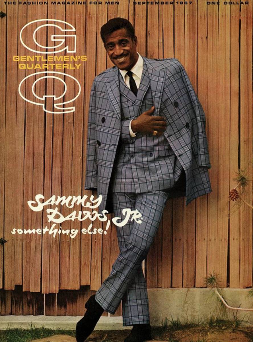 Gq Cover Featuring Sammy Davis Jr - Poster | Canvas Wall Art Print