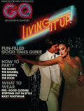 Gq Cover Of A Couple In Disco Setting - Poster | Canvas Wall Art Print