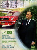 Gq Cover Of Henry Ford Ii And 1965 Ford Mustang - Poster | Canvas Wall Art Print