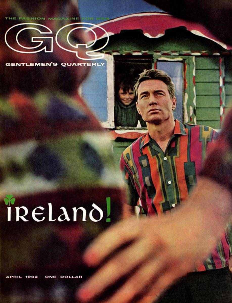Gq Cover Of Model In Ireland - Poster | Canvas Wall Art Print