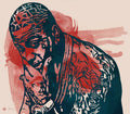 Gucci Mane - Pop Stylised Art Sketch - Rapper - Poster | Canvas Wall Art Print