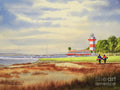 Harbour Town Golf Course 18Th Hole - Poster | Canvas Wall Art Print