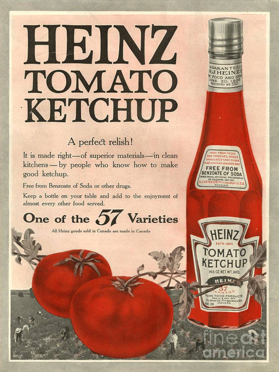 Heinz 1910S Usa - Poster | Canvas Wall Art Print