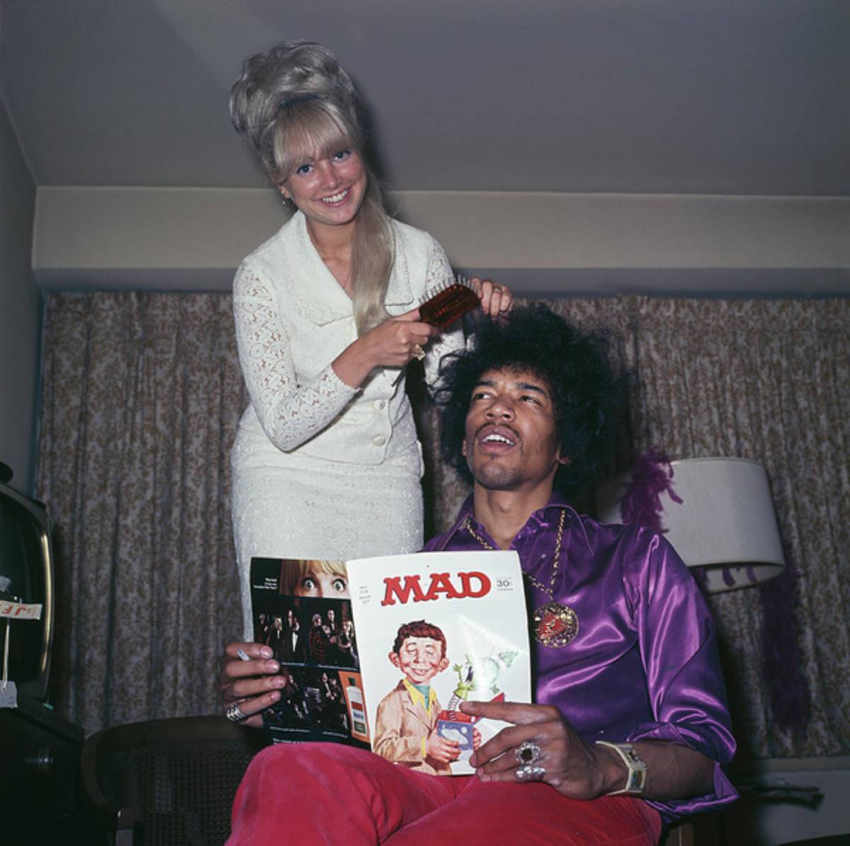 Hendrix Hair - Poster | Canvas Wall Art Print