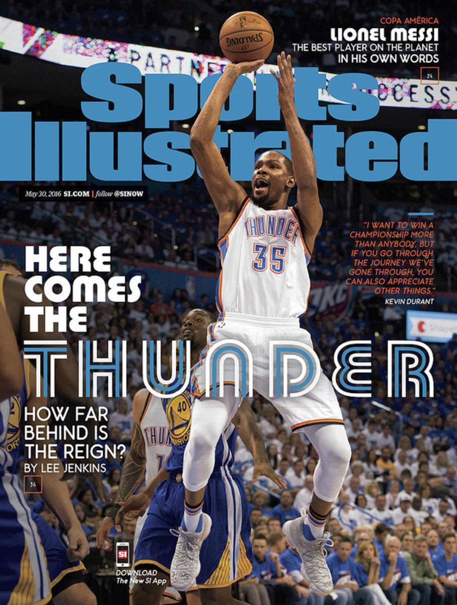 Here Comes The Thunder How Far Behind Is The Reign Sports Illustrated Cover - Poster | Canvas Wall Art Print