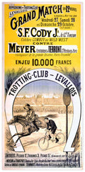 Hippodrome Du Trotting Club Levallois - Poster | Canvas Wall Art Print