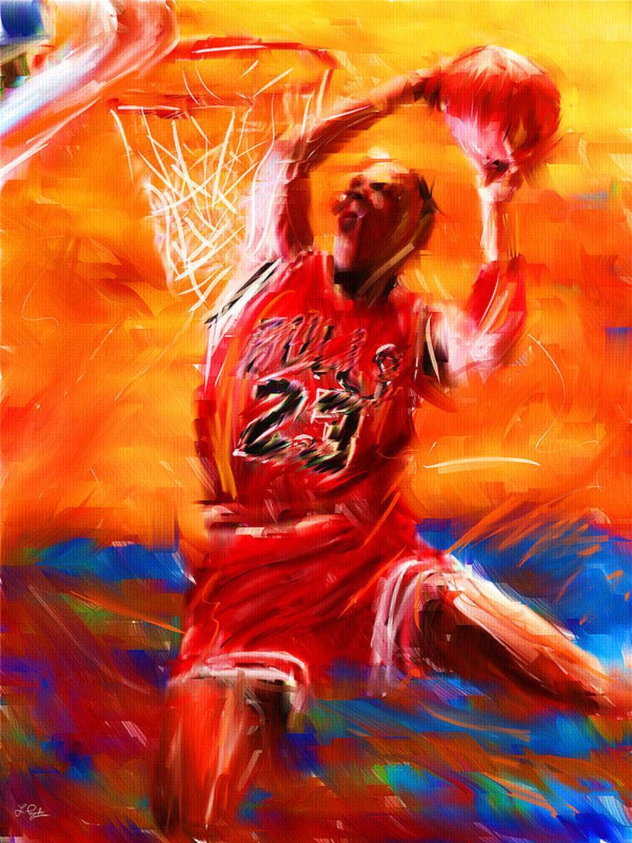 His Airness - Poster | Canvas Wall Art Print