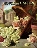 House And Garden Cover Of An Upturned Basket - Poster | Canvas Wall Art Print