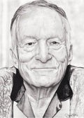 Hugh Hefner - Poster | Canvas Wall Art Print
