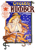 Humber Cycles 1890S Vintage Advertising - Poster | Canvas Wall Art Print