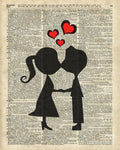I Love You - Poster | Canvas Wall Art Print