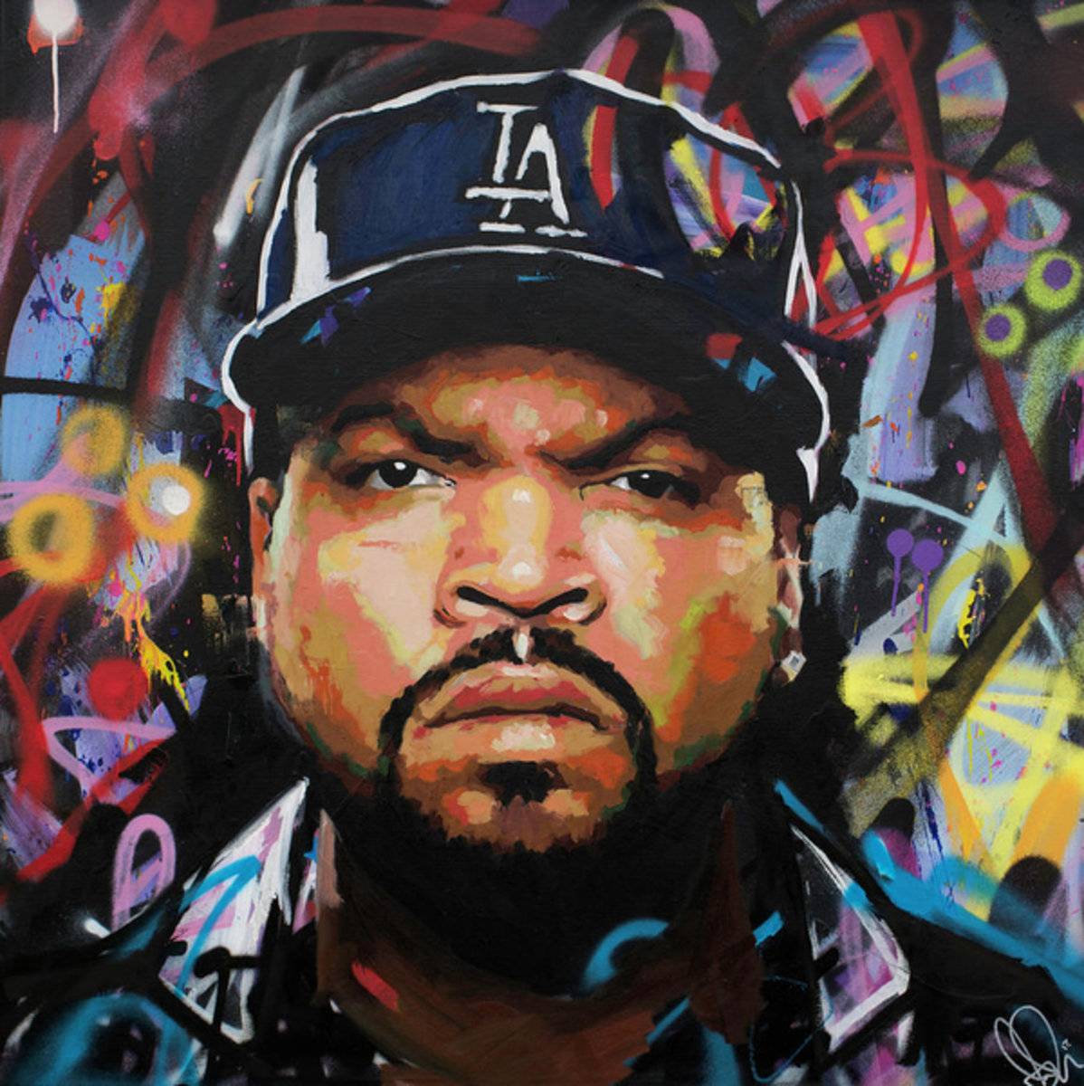 Ice Cube - Rapper - Poster | Canvas Wall Art Print