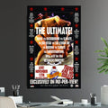 UFC 1 First Event Royce Gracie vs Ken Shamrock - Poster | Canvas Wall Art Print
