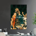 UFC Icon Conor McGregor Champion Fighter Series 3 The Notorious MMA - Poster | Canvas Wall Art Print