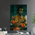 Sugar Ray Leonard Undisputed Champion Iconic Fighter Series 2 Sugar Boxing 4 Kings of Boxing - Poster | Canvas Wall Art Print