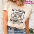 Comfort Colors Practical Magic Movie Apothecary Shirt Women, Midnight Margaritas Witch Halloween Graphic Tee, Fan Gift for Her Aesthetic