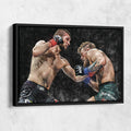 Khabib Nurmagomedov vs Conor McGregor UFC Hand Made Man Cave Gift Home Decor - Poster | Canvas Wall Art Print