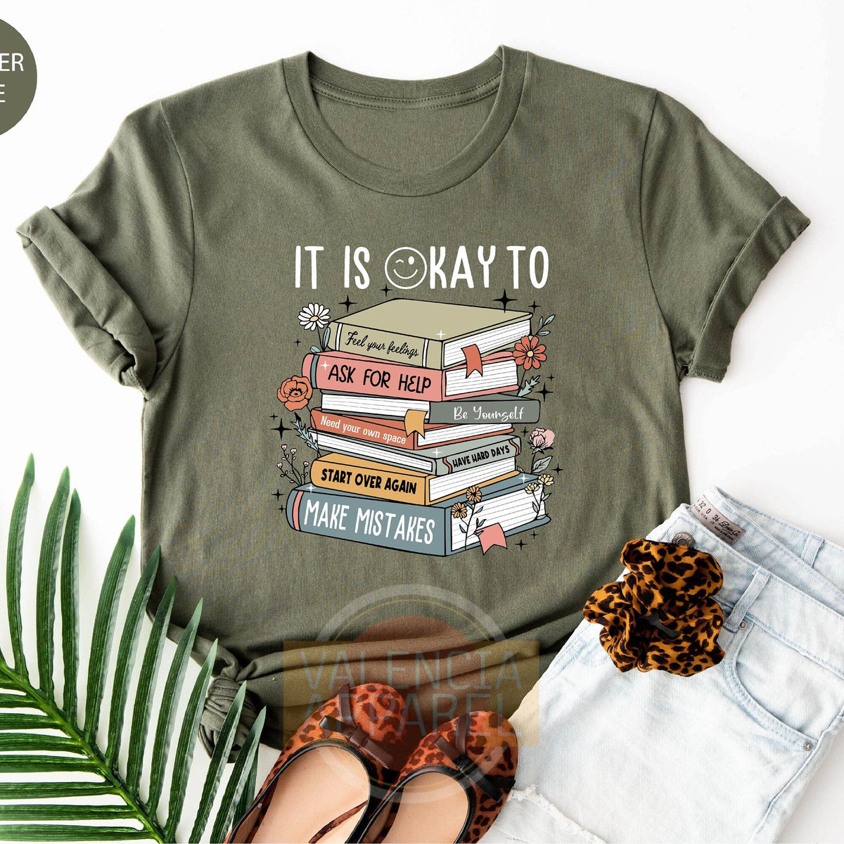 It Is A Okay Shirt Mental Health Shirt Teacher Shirt Mental Health Matters Bookish Shirt Motivation Shirt Be Yourself Shirt