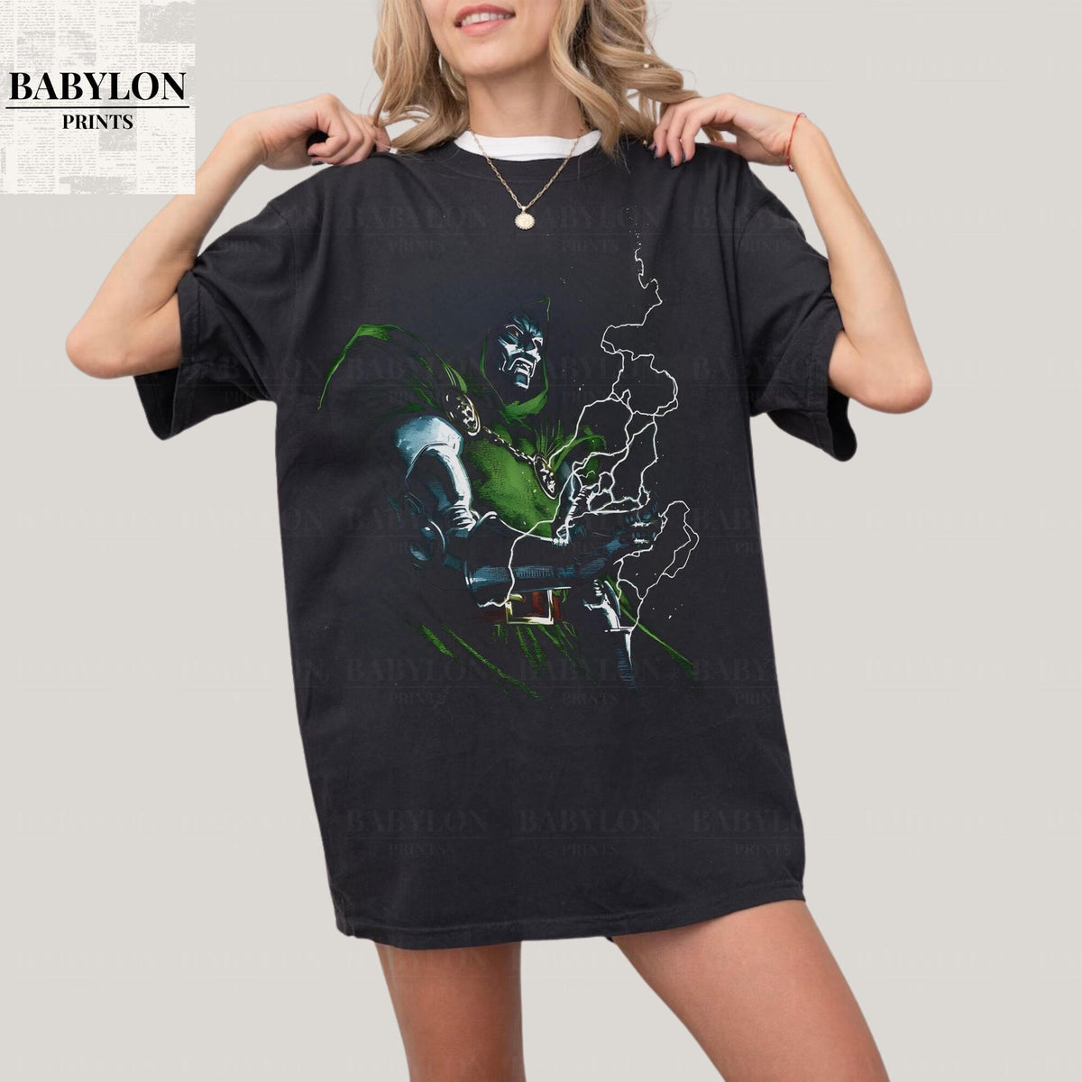 Comfort Colors Vintage Doctor Doom Robert Downey Jr Shirt Women, Retro Marvel Avengers Doomsday Comic Streetwear Graphic Tee, Fan Gift for Her Aesthetic