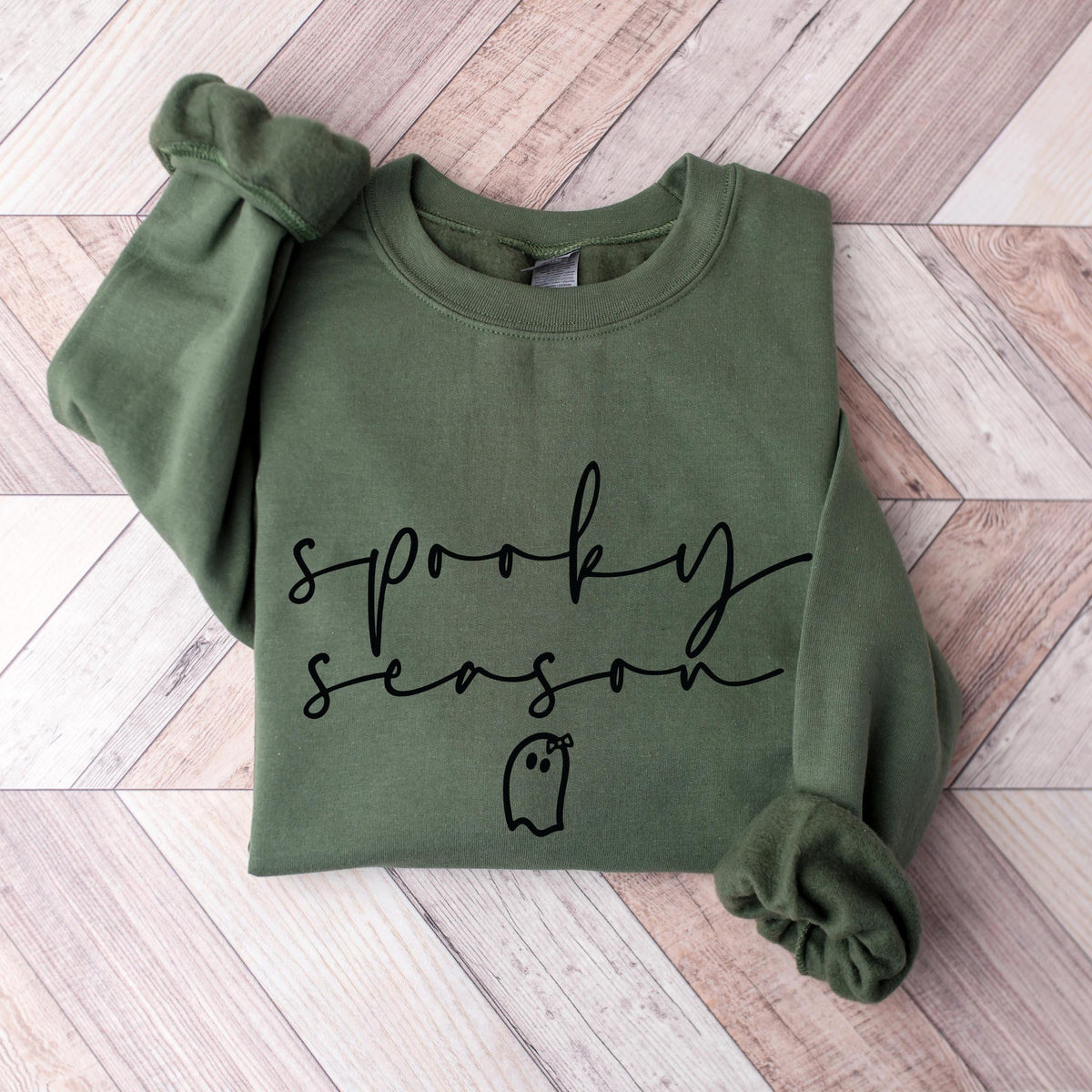 Spooky Season Ghost Sweatshirt Ghost Sweatshirt Halloween Favorite Cute Ghost Sweatshirt Halloween Gift Spooky Season Shirt