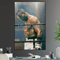 Sonny Liston World Champion Boxer Ali Era Iconic Fighter Boxing Perfect Gift for Boxing Fan - Poster | Canvas Wall Art Print