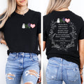 Comfort Colors Practical Magic Shirt Women, Salt Rosemary Lavender Love Magic Spell Halloween Witchy Women Graphic Tee, Spooky Season Gift for Her Aesthetic