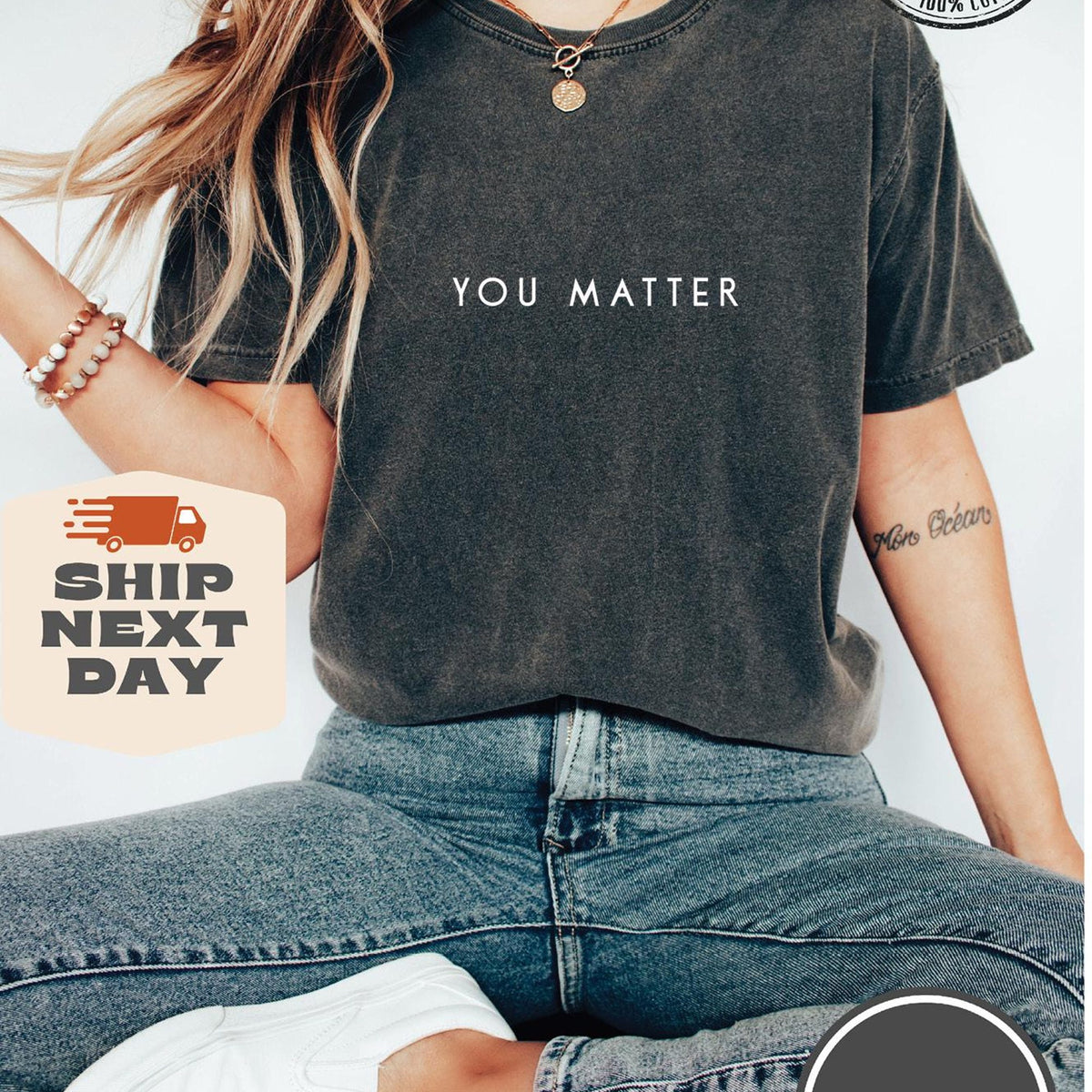 You Matter Comfort Colors Mental Health Matter Shirt Anxiety Sweatshirt School Psychologist Crewneck School Counselor Tee Be Kind Tees