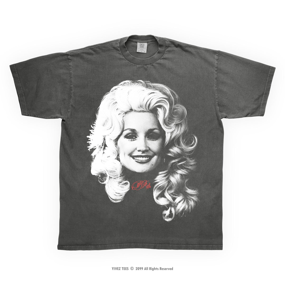 Dollywood TShirt  Comfort Colors Dolly Parton Retro Tee  80s Country Music Shirt Autograph Gift