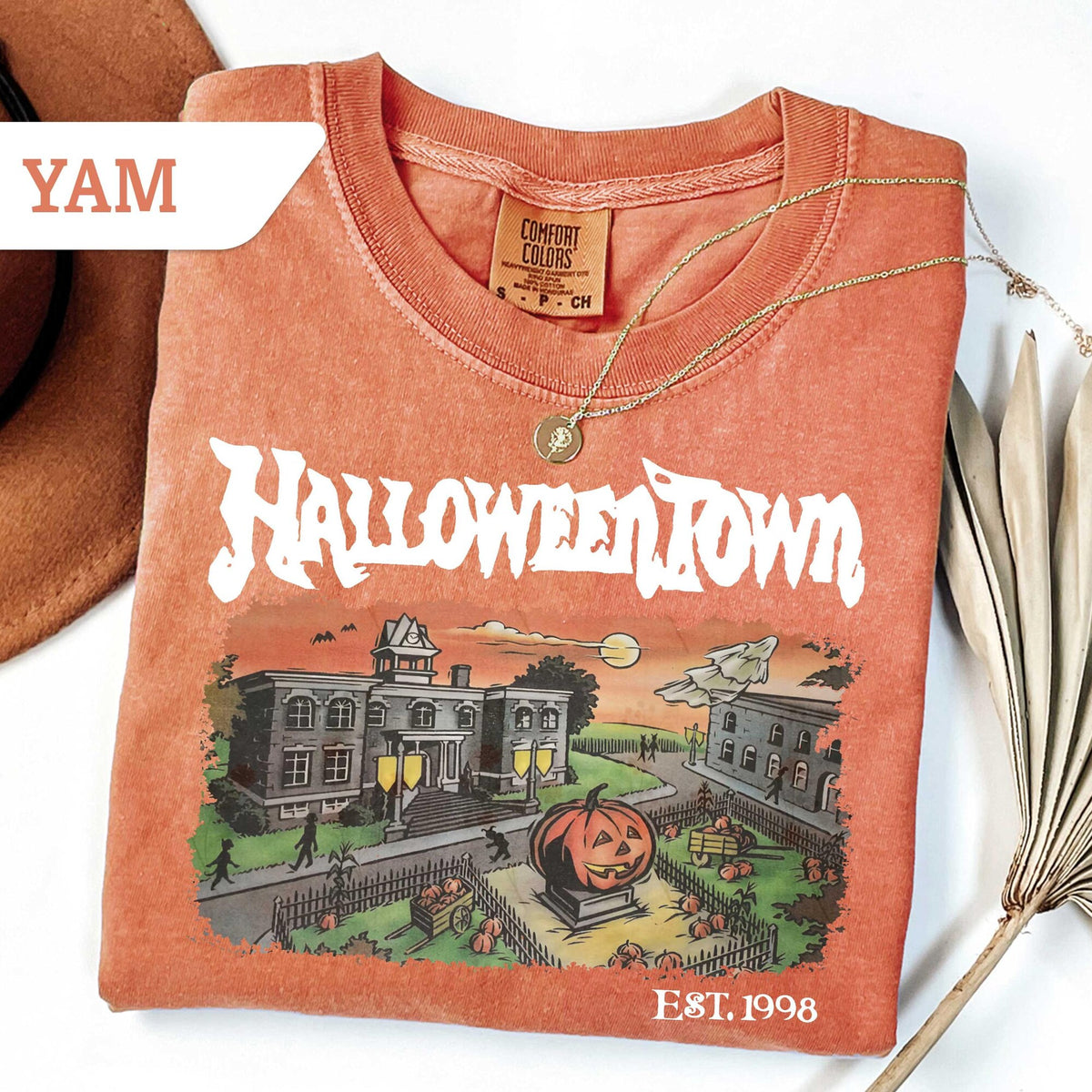 Comfort Colors Halloween Town Shirt Halloweentown Est 1998 Tshirt Halloweentown University Retro Halloweentown ShirtHalloween Town Tee