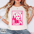 Dolly Parton Queen of Hearts Shirt Country Music Graphic Tee