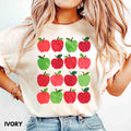 Comfort Colors Apple Orchard Shirt Cute Apple Tshirt Fall Things Shirt First Grade Teacher Shirt Apple Back To School Gift for Teacher