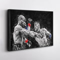 Conor McGregor vs Eddie Alvarez UFC Grunge MMA Fight Gift for Fans - Poster | Canvas Wall Art Print