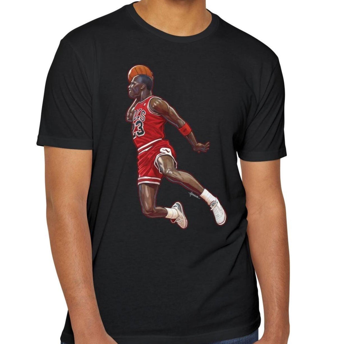 Comfort Colors Michael Jordan Shirt Women, NBA Chicago Bulls Basketball Fan Graphic Tee, Sports Gift for Her Aesthetic