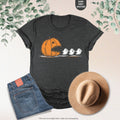 Halloween Pumpkin Eat Ghost Shirt Funny Halloween Shirt Halloween Gamer Gift Halloween Party Tee Pumpkin Ghost Shirt Spooky Ghost Tee
