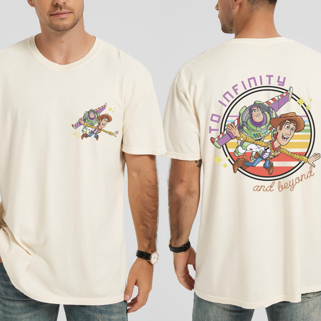 Comfort Colors Toy Story TShirt Buzz Lightyear  Woody Adventure