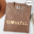 Comfort Colors Mickey Thankful Fall Shirt Women, 2026 Disney Thanksgiving Happy Thankful Graphic Tee, Gift for Her Aesthetic