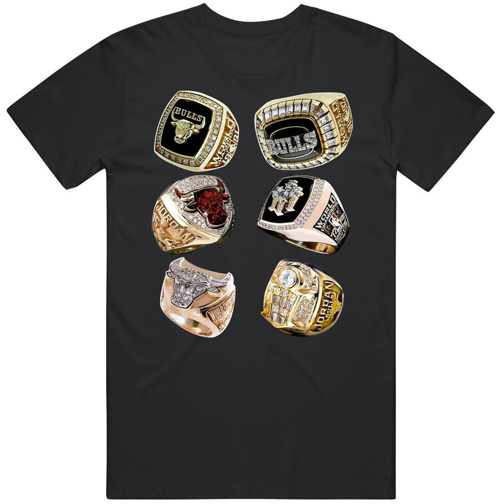 Comfort Colors Michael Jordan Six Rings Shirt Women, Chicago Basketball Dynasty Legend Graphic Tee, Fan Gift for Her Aesthetic